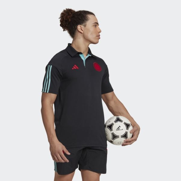 Polo Adidas Colombia Tiro 23 Noir
