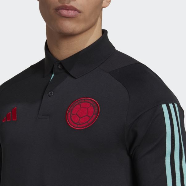 Polo Adidas Colombia Tiro 23 Noir