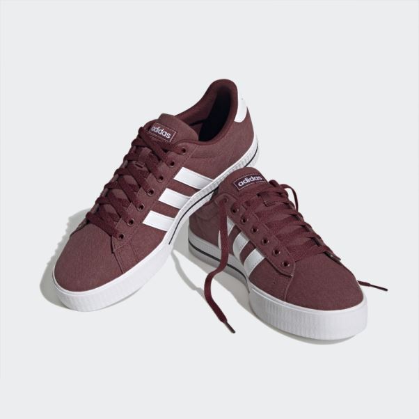 Chaussures Adidas Daily 3.0 Rouge