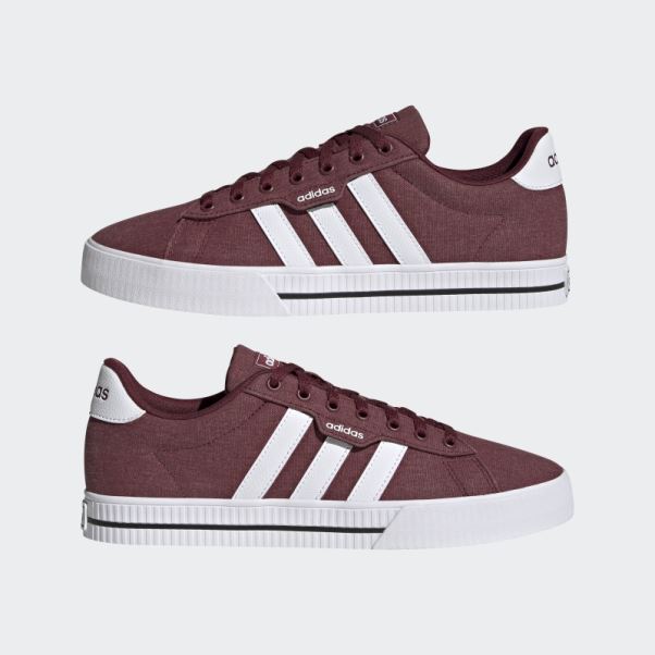 Chaussures Adidas Daily 3.0 Rouge