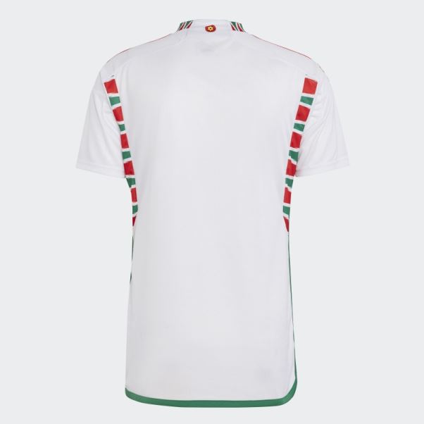 Maillot Extérieur Pays De Galles 22 Adidas Blanc