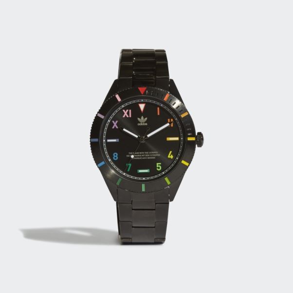 Montre Trois M édition Adidas Noire