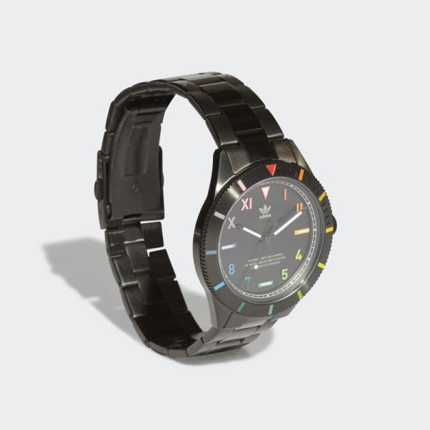 Montre Trois M édition Adidas Noire