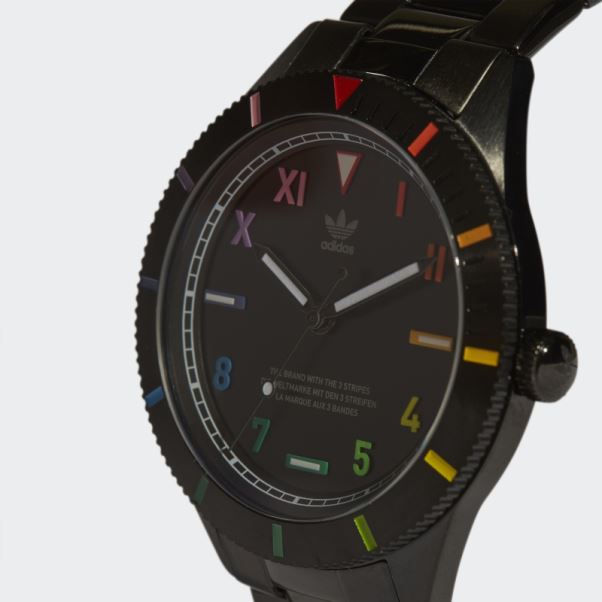 Montre Trois M édition Adidas Noire