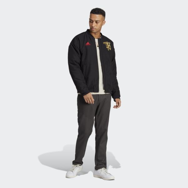 Veste Matelassée Adidas Manchester United Chinese Story Noir