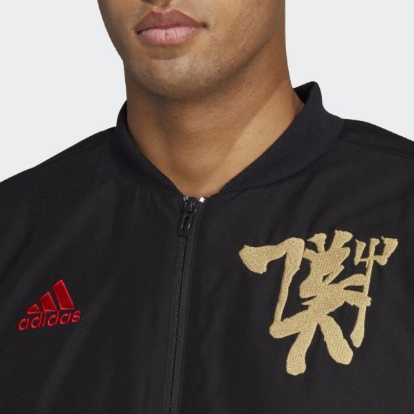 Veste Matelassée Adidas Manchester United Chinese Story Noir