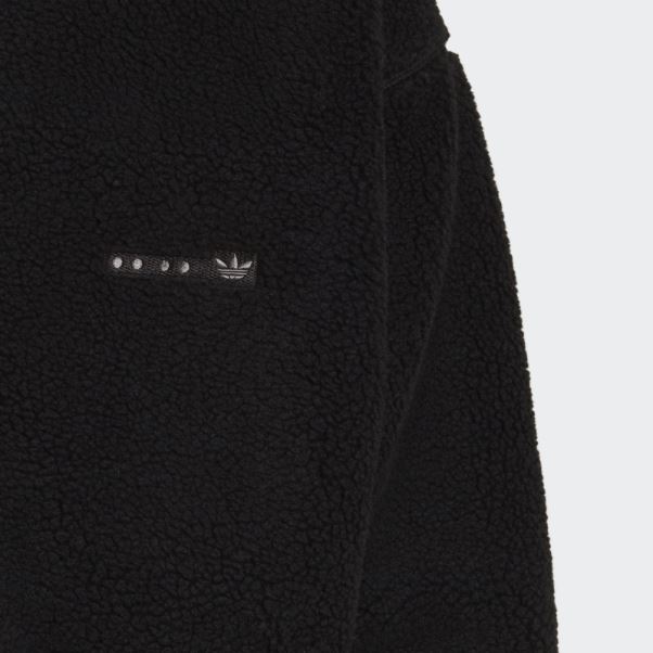 Veste Sherpa Adidas Reclaim Noir