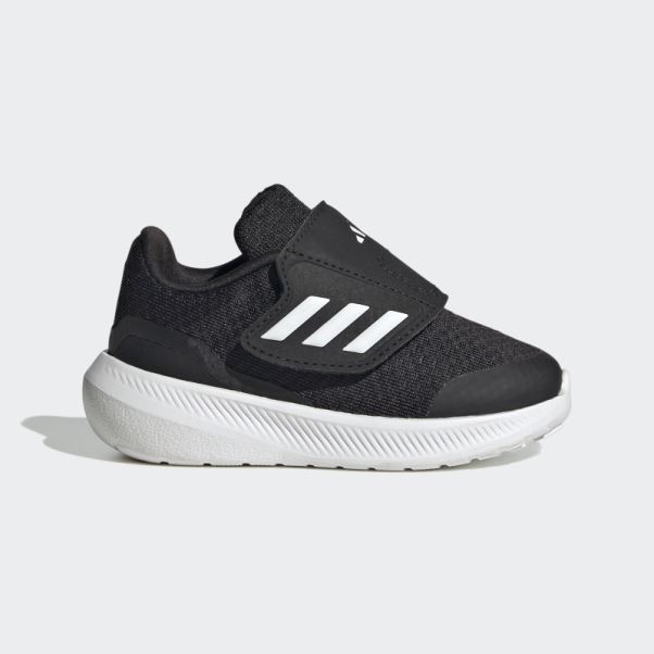 Chaussures à Scratch Adidas Runfalcon 3.0 Noires