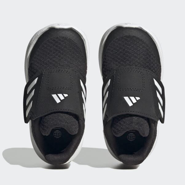 Chaussures à Scratch Adidas Runfalcon 3.0 Noires