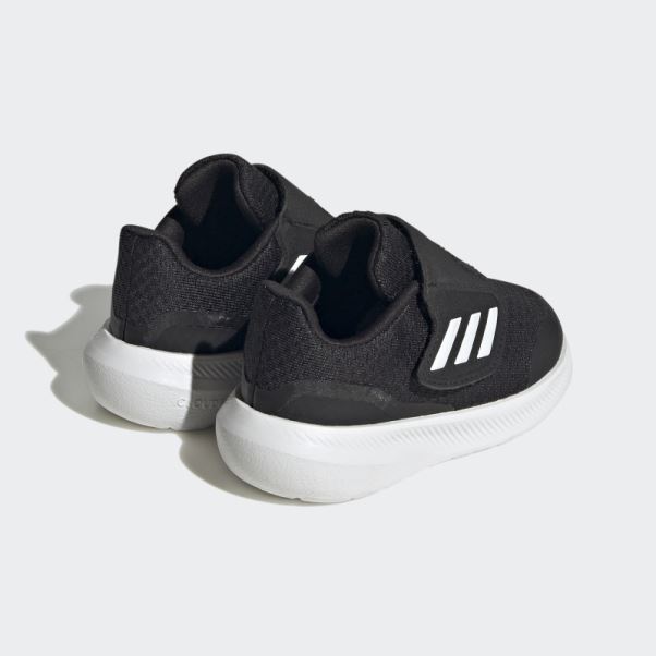 Chaussures à Scratch Adidas Runfalcon 3.0 Noires