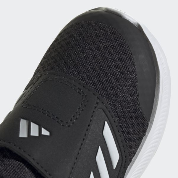 Chaussures à Scratch Adidas Runfalcon 3.0 Noires