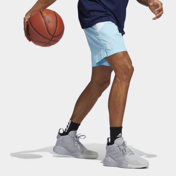 Short Adidas Rose Bleu
