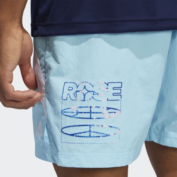 Short Adidas Rose Bleu