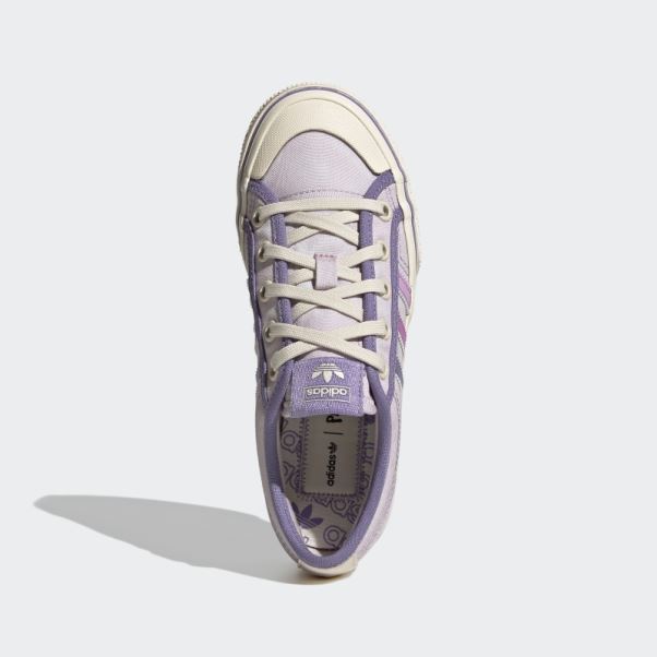 Nizza Plateforme Chaussures Adidas Rose
