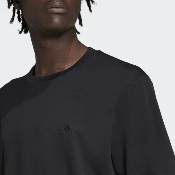 T-shirt D'entraînement Adidas Train Essentials Made To Be Remade Noir