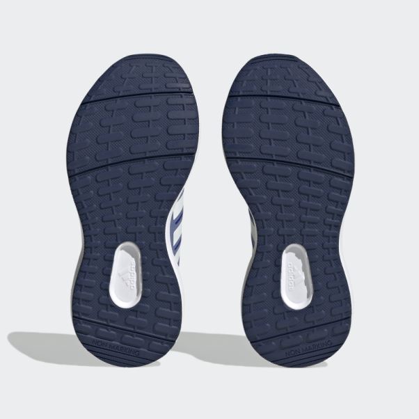 Adidas Fortarun 2.0 Cloudfoam Elastic Lace Top Strap Chaussures Noir