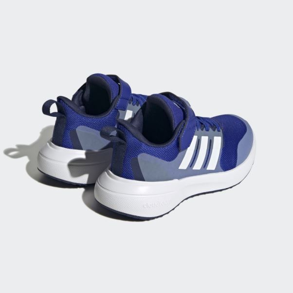 Adidas Fortarun 2.0 Cloudfoam Elastic Lace Top Strap Chaussures Noir
