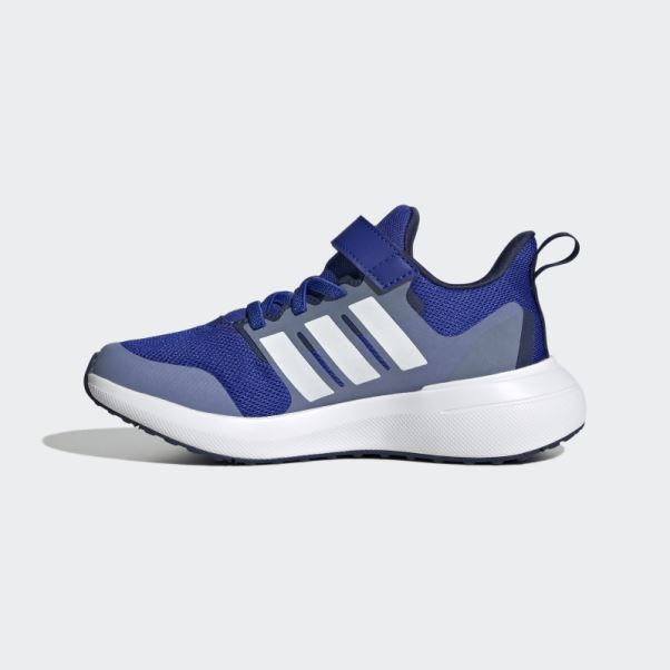 Adidas Fortarun 2.0 Cloudfoam Elastic Lace Top Strap Chaussures Noir