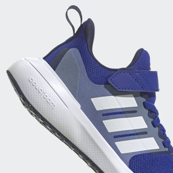 Adidas Fortarun 2.0 Cloudfoam Elastic Lace Chaussures Bleu