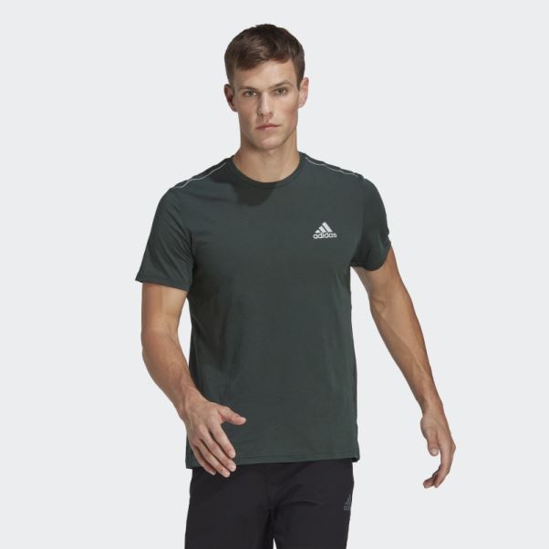 T-shirt X-city Vert Adidas