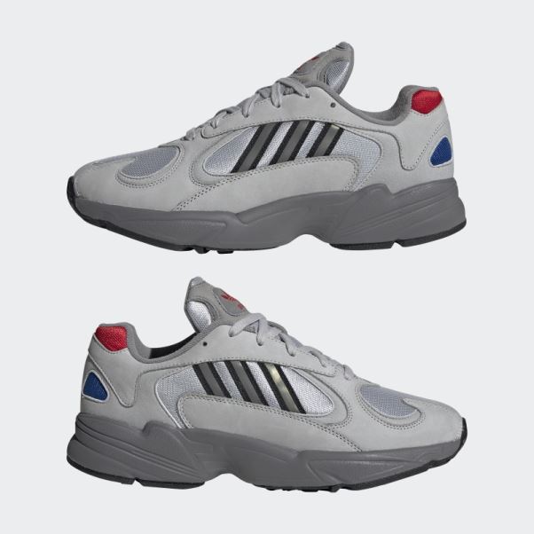 Yung-1 Chaussures Argent Adidas
