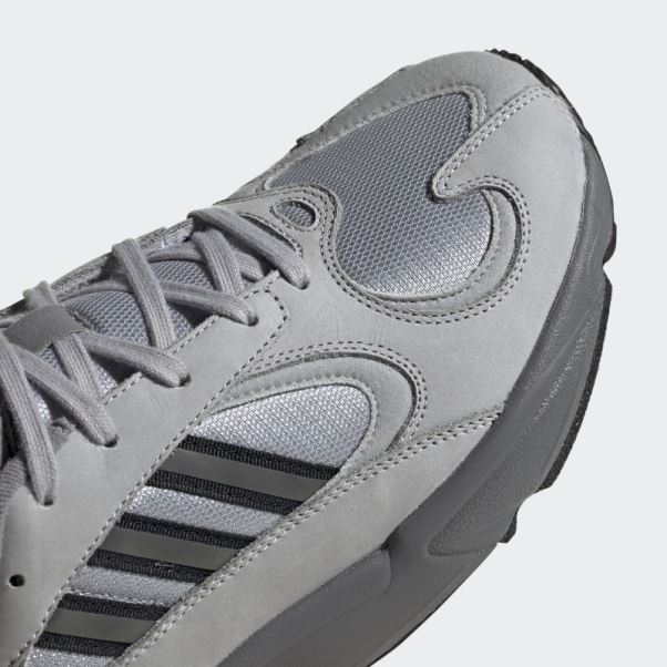 Yung-1 Chaussures Argent Adidas