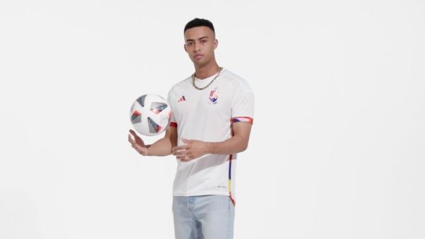 Maillot Extérieur Adidas Belgique 22 Blanc