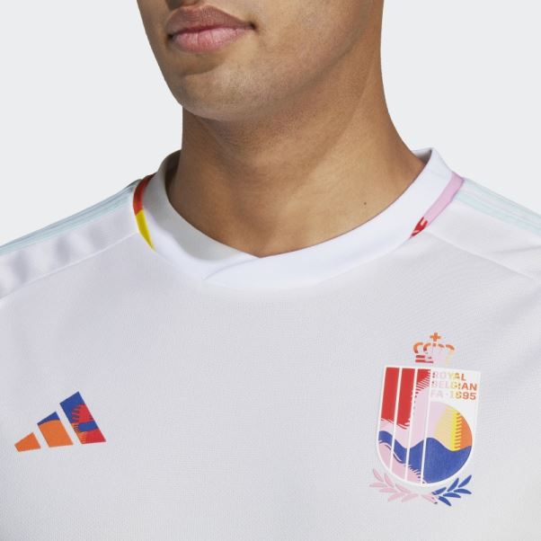 Maillot Extérieur Adidas Belgique 22 Blanc