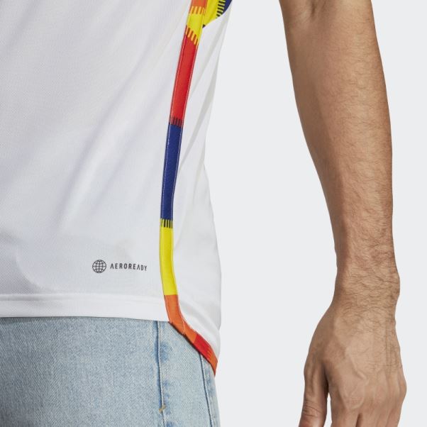 Maillot Extérieur Adidas Belgique 22 Blanc