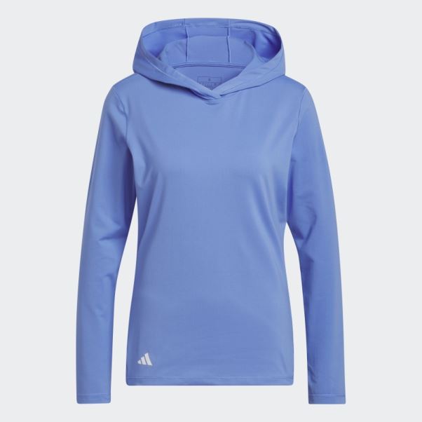 Sweat à Capuche De Golf Performance Bleu Adidas