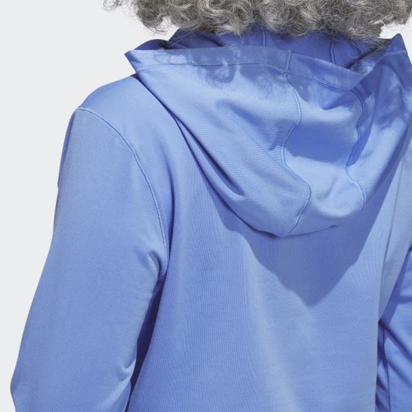 Sweat à Capuche De Golf Adidas Performance Bleu