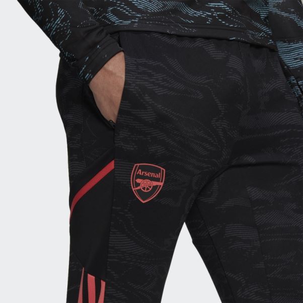 Adidas Arsenal Condivo 22 Pantalon De Survêtement D'entraînement Carbone
