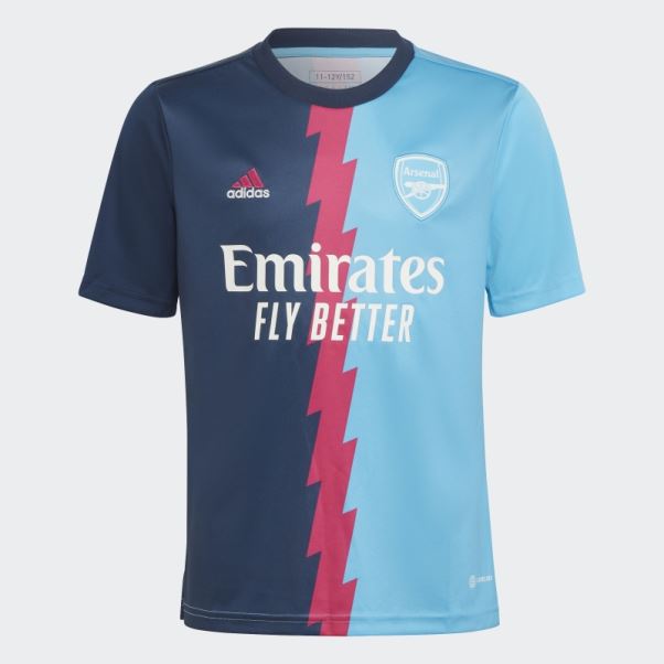 Maillot Pre-match Arsenal Adidas Bleu Marine