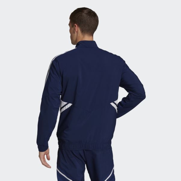 Adidas Condivo 22 Presentation Track Top Bleu Marine