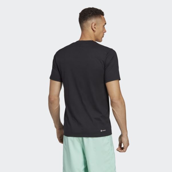 T-shirt D'entraînement Adidas Train Essentials Prime Noir