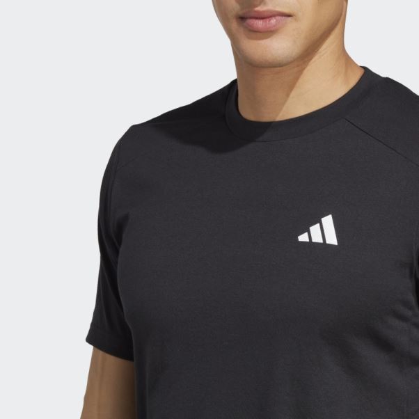 T-shirt D'entraînement Adidas Train Essentials Prime Noir