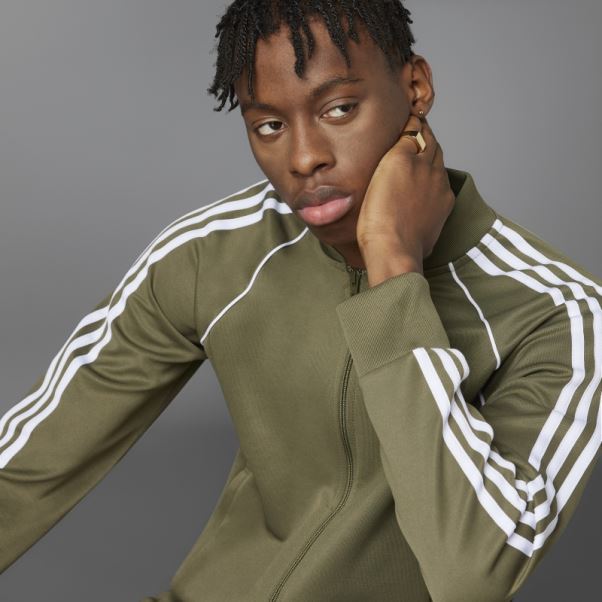 Veste De Survêtement Adicolor Classics Sst Adidas Olive