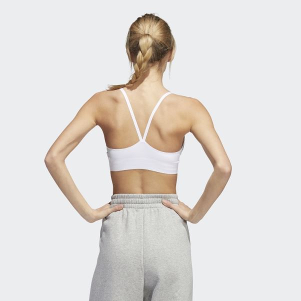 Soutien-gorge à Bretelles Maintien Léger Purelounge Blanc Adidas