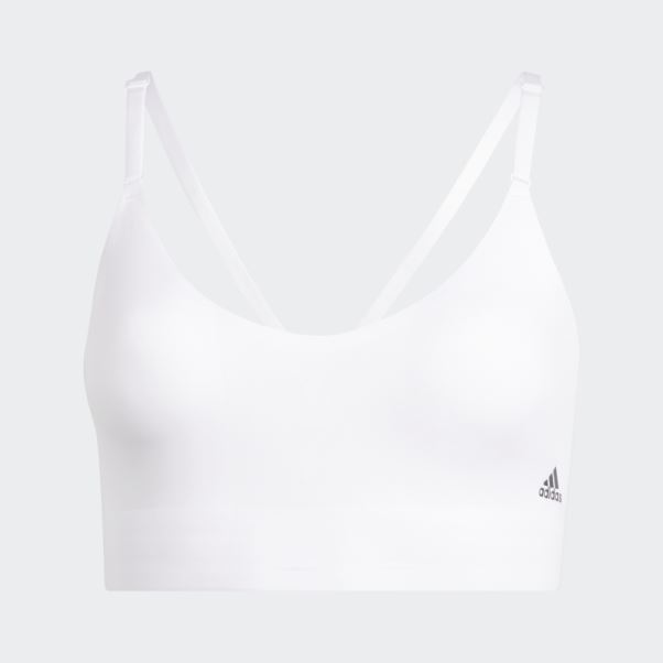 Soutien-gorge à Bretelles Maintien Léger Purelounge Blanc Adidas