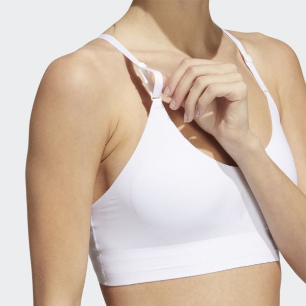 Soutien-gorge à Bretelles Maintien Léger Purelounge Blanc Adidas