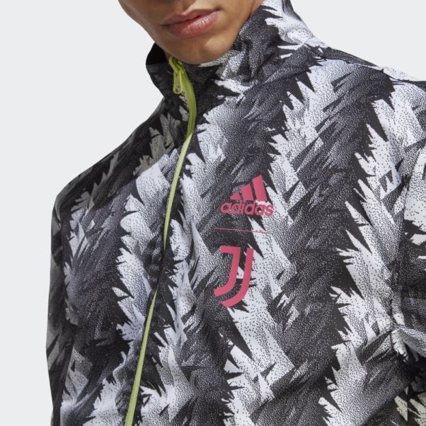 Veste Réversible Adidas Juventus Anthem Noir
