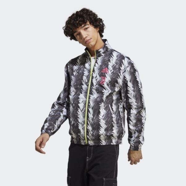 Veste Hymne De La Juventus Adidas Noir