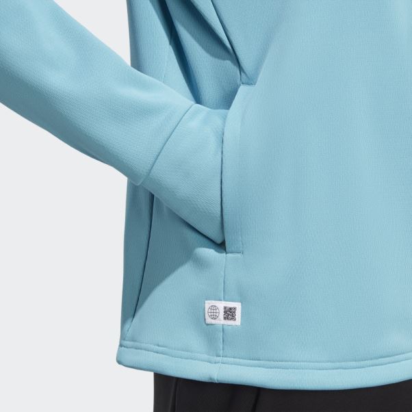 Adidas Made To Be Remade Aeroready Running Sweat à Capuche Bleu