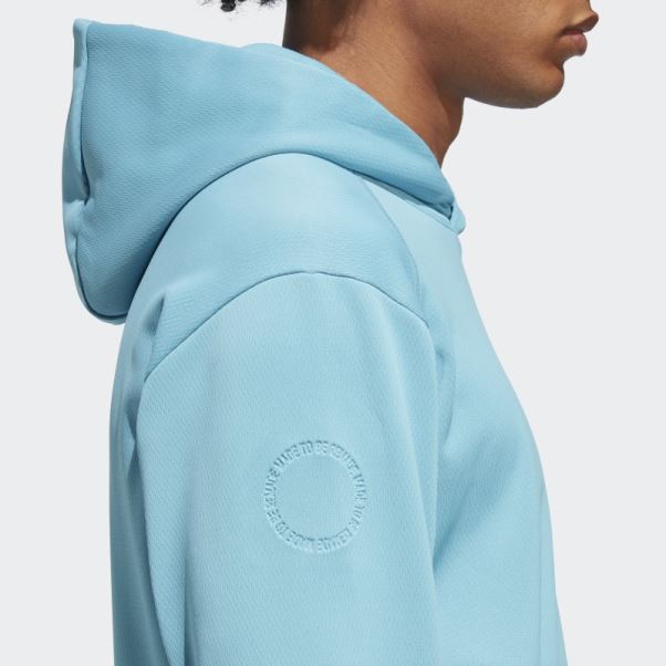 Adidas Made To Be Remade Aeroready Running Sweat à Capuche Bleu