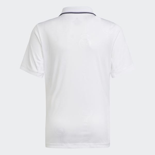 Adidas Maillot Domicile Real Madrid 22/23 Blanc Fashion