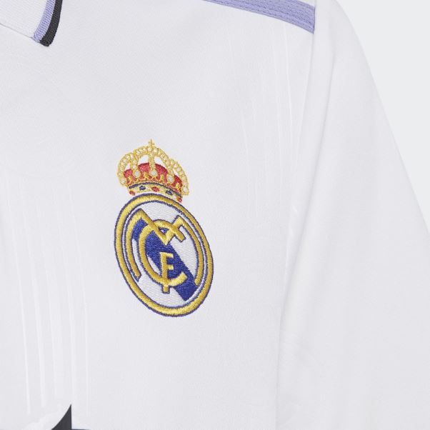 Adidas Maillot Domicile Real Madrid 22/23 Blanc Fashion