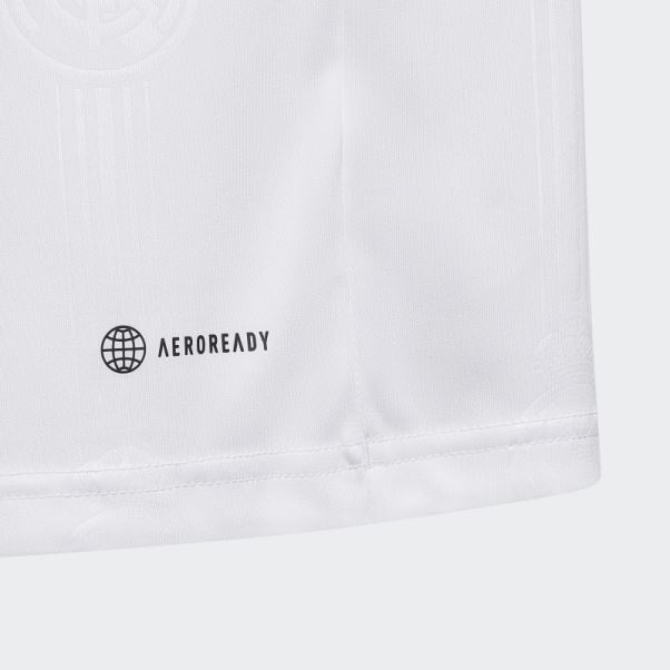 Adidas Maillot Domicile Real Madrid 22/23 Blanc Fashion