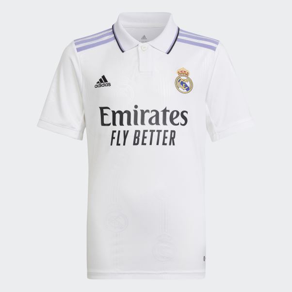 Maillot Domicile Adidas Real Madrid 22/23 Blanc