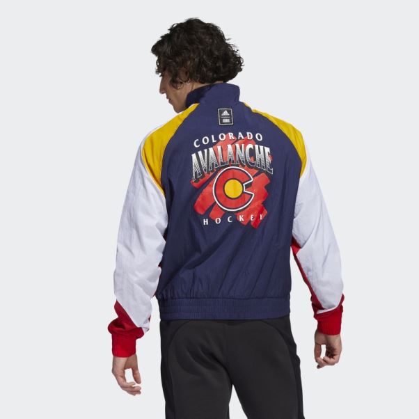 Veste Rétro Adidas True Navy Avalanche Reverse