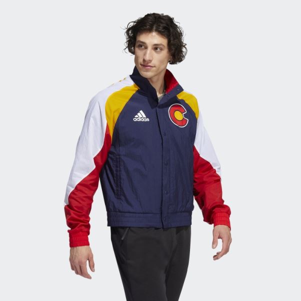 Veste Rétro Adidas True Navy Avalanche Reverse